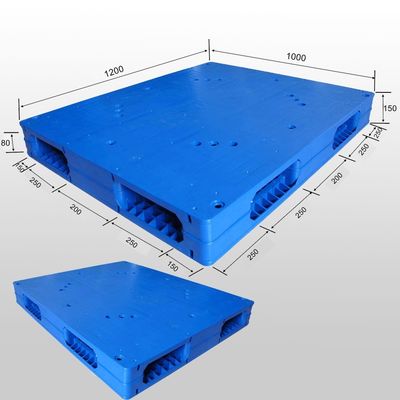 Industry Pallet Heavy-duty 4-way Entry Warehouse Pallet Rack with Antislip HDPE Material