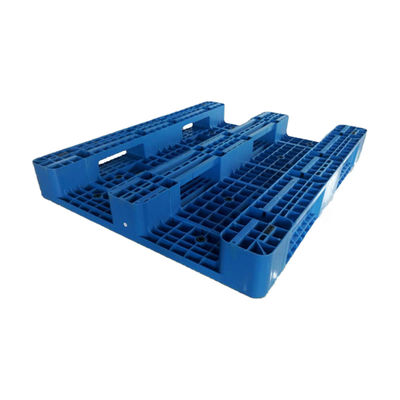 Single Deck 4 Way Entry HDPE Pallet Industrial Packaging for Large Warehouse Stacking