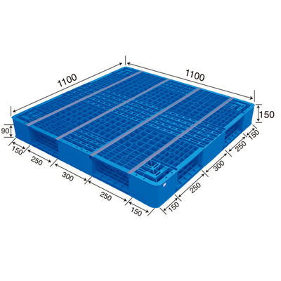 ISO/TS16949 Certified HDPE Pallet for Stacking Heavy Loads in Industrial Settings