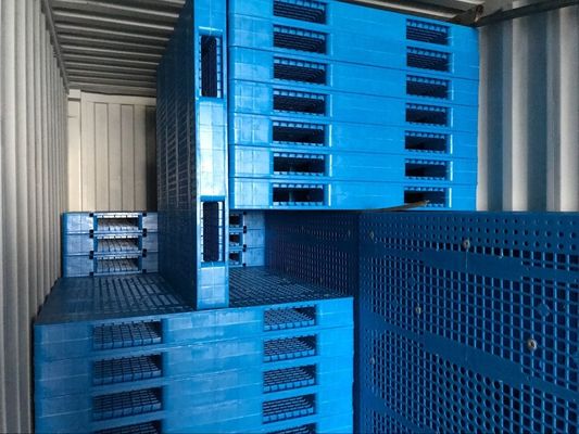 ISO/TS16949 Certified HDPE Pallet for Stacking Heavy Loads in Industrial Settings