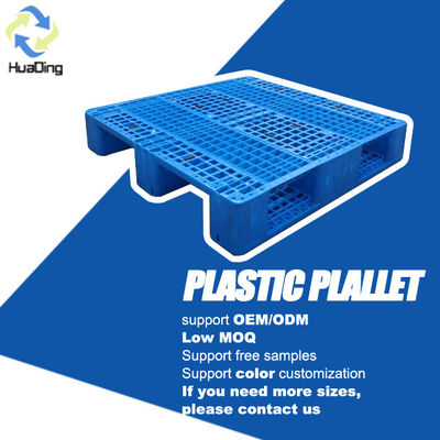 Industrial Packaging Blue Single Faced 4-WAY Pallet 1200*1000*150mm Eco-friendly Made
