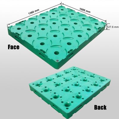 4-Way Entry Type Heavy Duty Stacking 5 Gallon Water Bottle Plastic Pallet Durable Design