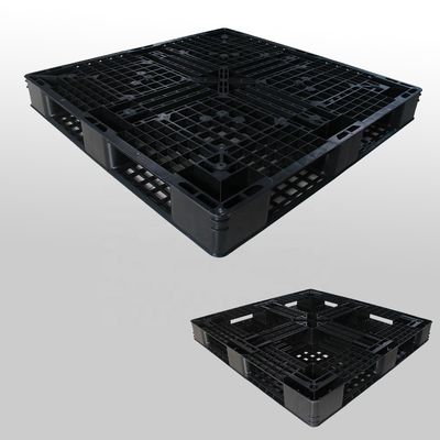 Recycled Plastic Pallet Dimensions in Philippines Single Faced Style No Racking