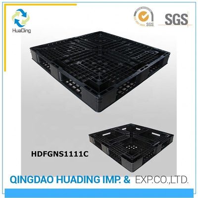 Recycled Plastic Pallet Dimensions in Philippines Single Faced Style No Racking