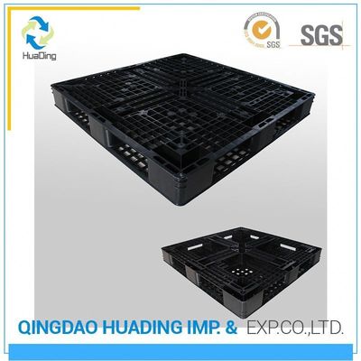 Recycled Plastic Pallet Dimensions in Philippines Single Faced Style No Racking