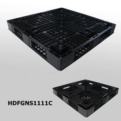 Recycled Plastic Pallet Dimensions in Philippines Single Faced Style No Racking