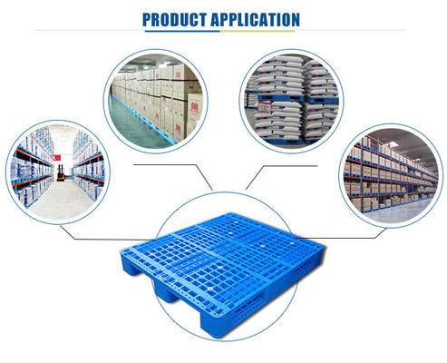 Raw Material HDPE or PP 1200x1000 Plastic Pallet Durable Euro Perforated Face Design