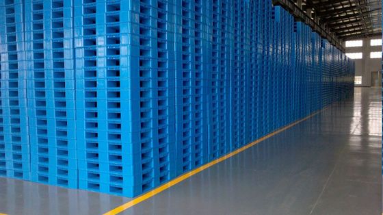 Raw Material HDPE or PP 1200x1000 Plastic Pallet Durable Euro Perforated Face Design