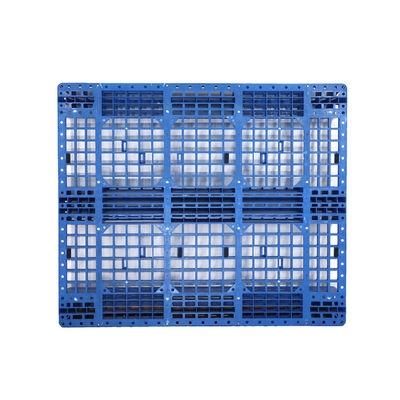 Single Face Pallet Euro Mesh Plastic Pallet for Forklift Trolley Pallet Static Load 6T