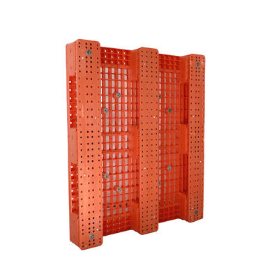 Single Face Pallet Euro Mesh Plastic Pallet for Forklift Trolley Pallet Static Load 6T