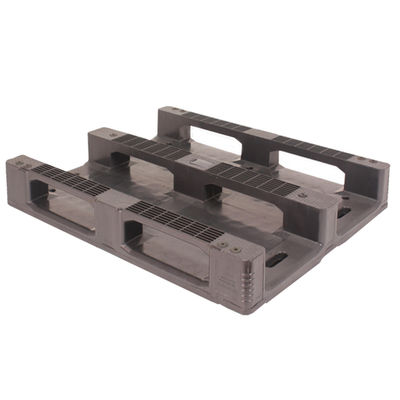 1200*1200*150mm Customized Color HDPE/PP Anti-Slip Closed Deck Plastic Pallets for Racking