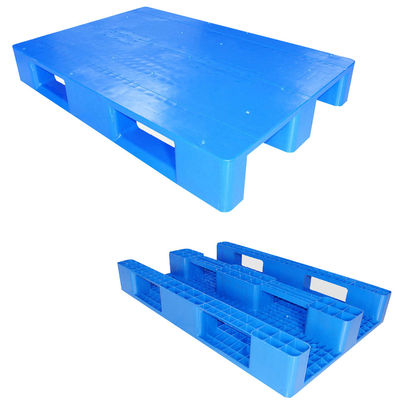 1T Blue PVC Plastic Industry Pallet for Racking System in Nepal Size 1450x1200x150mm