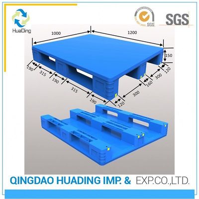 HUADING 48*48 Plastic Drum Pallet for Racking System 1T Capacity 1200*1000*150 mm Sale