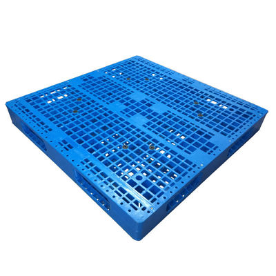 HUADING 48*48 Double Face HDPE Blue Plastic Pallet High Load Capacity 1T Racking Load