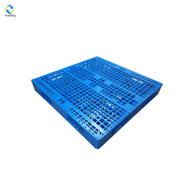 HUADING 48*48 Double Face HDPE Blue Plastic Pallet High Load Capacity 1T Racking Load