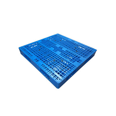 HUADING 48*48 Double Face HDPE Blue Plastic Pallet High Load Capacity 1T Racking Load
