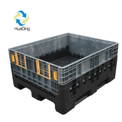 Large Heavy Duty Vented Collapsible Plastic Pallet Box for Apple and Vegetable Storage