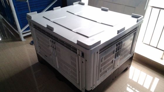 1200*1000*810mm External Dimension Collapsible Plastic Pallet Container for Industry