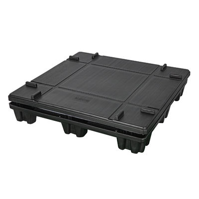 OEM HUADING Custom Size HDPE Heavy Duty Plastic Sleeve Box for Automotive Packaging Solutions