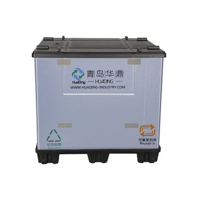 OEM HUADING Custom Size HDPE Heavy Duty Plastic Sleeve Box for Automotive Packaging Solutions