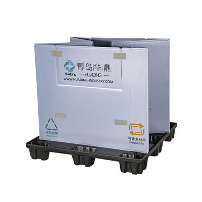 OEM HUADING Custom Size HDPE Heavy Duty Plastic Sleeve Box for Automotive Packaging Solutions