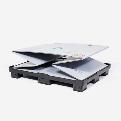 Twin-Sheet Plastic Sleeve Boxes HUADING 1200*1000 Hump Safety Stop Type with HDPE PP