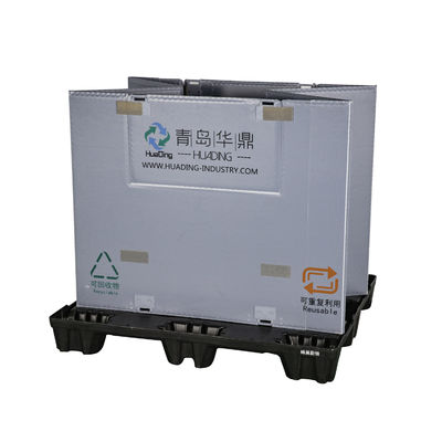 Modern Style Packaging for Automotive Parts Reusable Pallet and Corrugated Pallet Boxes