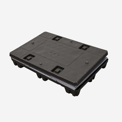 Optional Locks HUADING 1250*850-Hump Safety Stop Type Twin-Sheet Plastic Sleeve Boxes