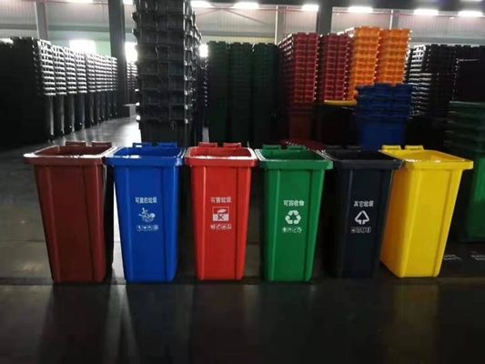Large Capacity 360L Plastic Garbage Container with Foot Pedal