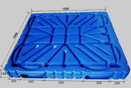 Industrial Pallet with Double Faced Sides Dynamic Load 2 T Heavy Duty Blow Molding