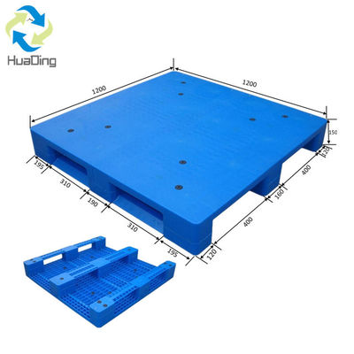 Large Antislip Plastic Pallet 1200*1200*150 mm for Heavy Duty Industrial Applications