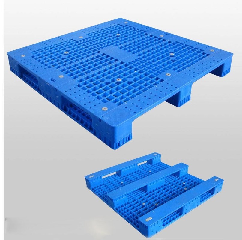 HUADING Forklift Compatible Plastic Pallet with Heavy-Duty Grid Surface and 6T Static Load