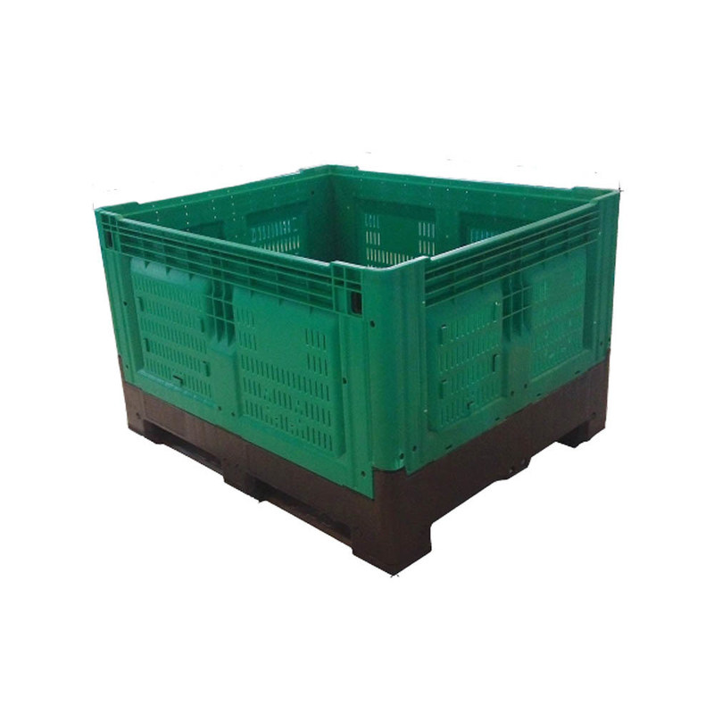 Interial Dimension 1120x910x610mm Grid Plastic Pallet Box for Agricultural Euro Sales