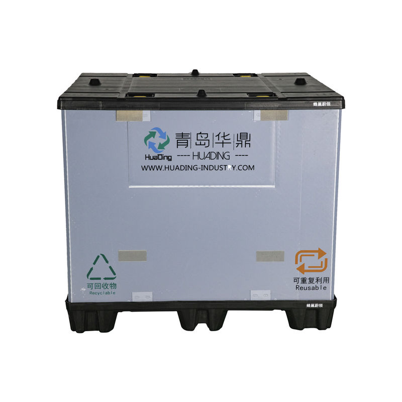 Modern Style Packaging for Automotive Parts Reusable Pallet and Corrugated Pallet Boxes